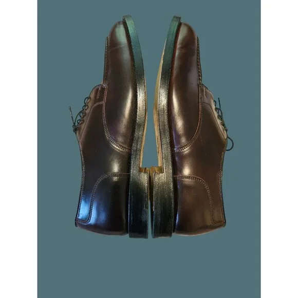 Allen Edmonds Bradley Shell Cordovan black/brown 13D Bradley split-toe in shell cordovan : r/allenedmonds main image 3
